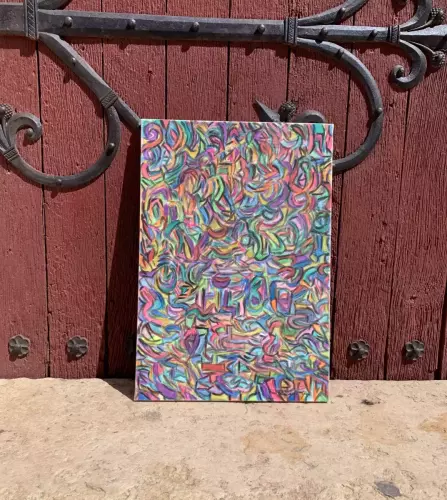 Peinture Battements 55 x 38