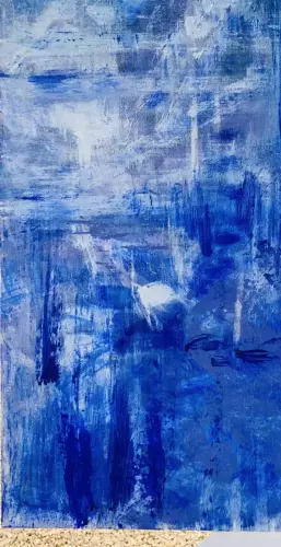 Peinture Couleur Azur 65 x 54