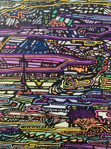 Dessin Hypnotic river