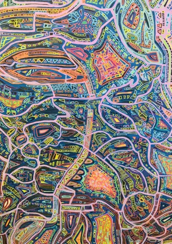 Dessin Hypnotic river