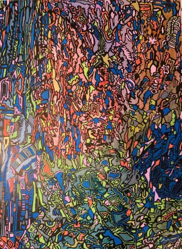 Dessin Hypnotic river