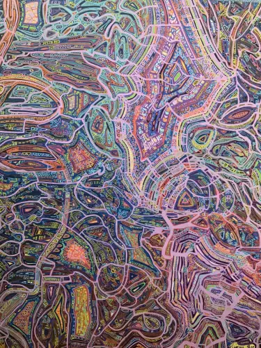 Dessin Hypnotic river