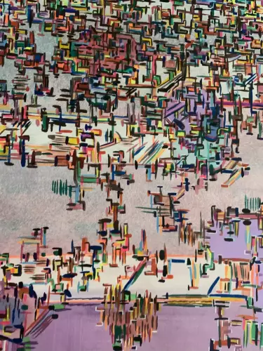 Peinture Migrations 100 x 73