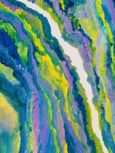 Peinture Mystic river 40 x 30