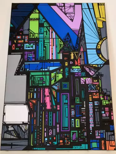Dessin NYC 55 x 38