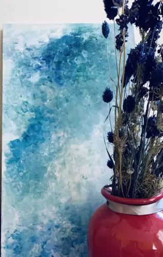 Peinture Poudre de couleurs