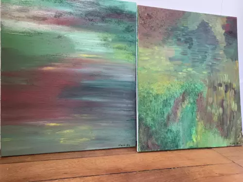 Peinture Trèfles